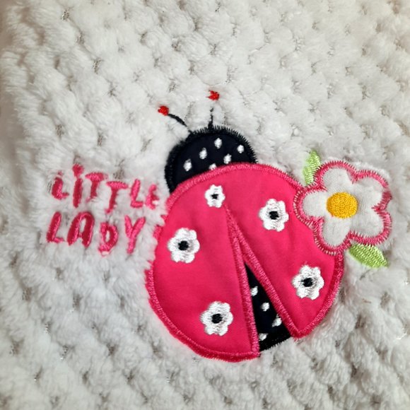 Zak and Zoey Bedding Zak Zoey Little Lady Baby Blanket Ladybug